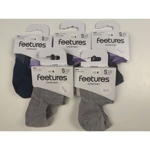 Feetures Invisible Socks Women's Small Ultra Light No Blisters lot of 5 NWT
